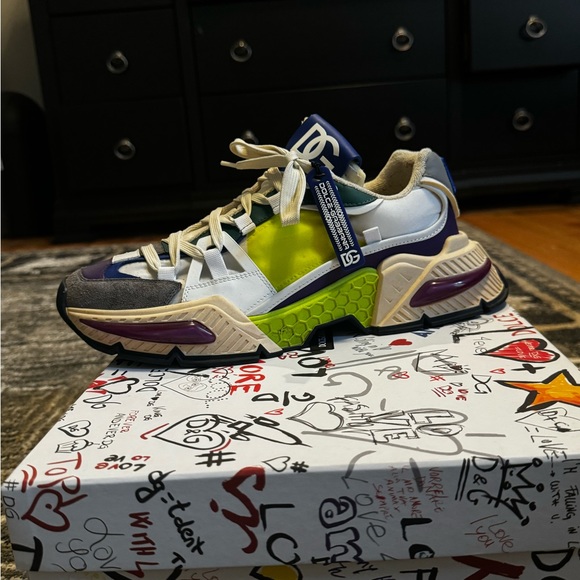 Dolce & Gabbana Mixed-Martial Airmaster Sneakers - Picture 11 of 14